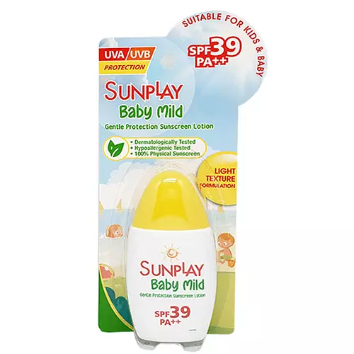 Sunplay baby milk hot sale spf 34 pa