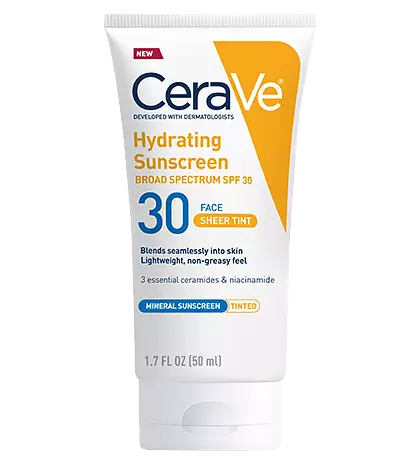 Cerave sheer deals tinted spf 30