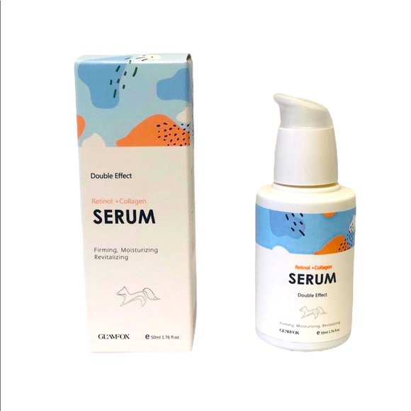 Review GLAMFOX Double Effect Retinol + Collagen Serum (Ingredients
