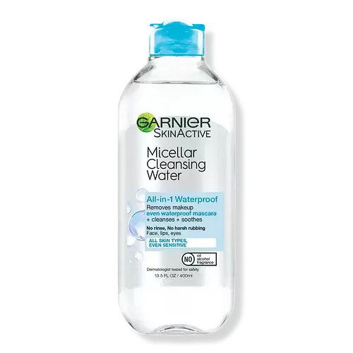 Garnier micellar cleansing water deals waterproof mascara