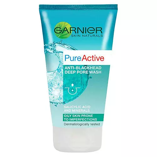 Garnier - Gel Nettoyant Hydratant à l'Acide Hyaluronique Pure Active