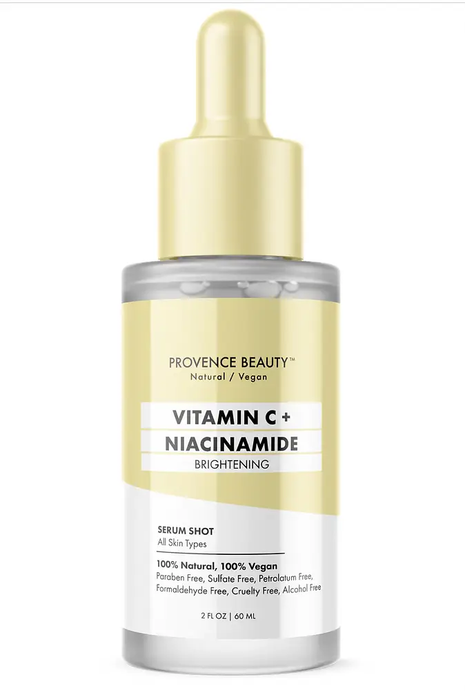 Provence Beauty Vitamin C + Niacinamide Brightening Serum Shot